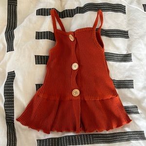Knotted fern 18-24m tank top